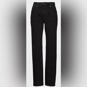 GAP Women’s High Rise '90s Loose Straight Jeans - Black Wash